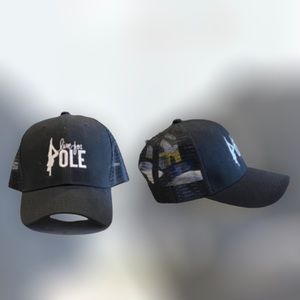 Live for Pole Black Trucker Hat